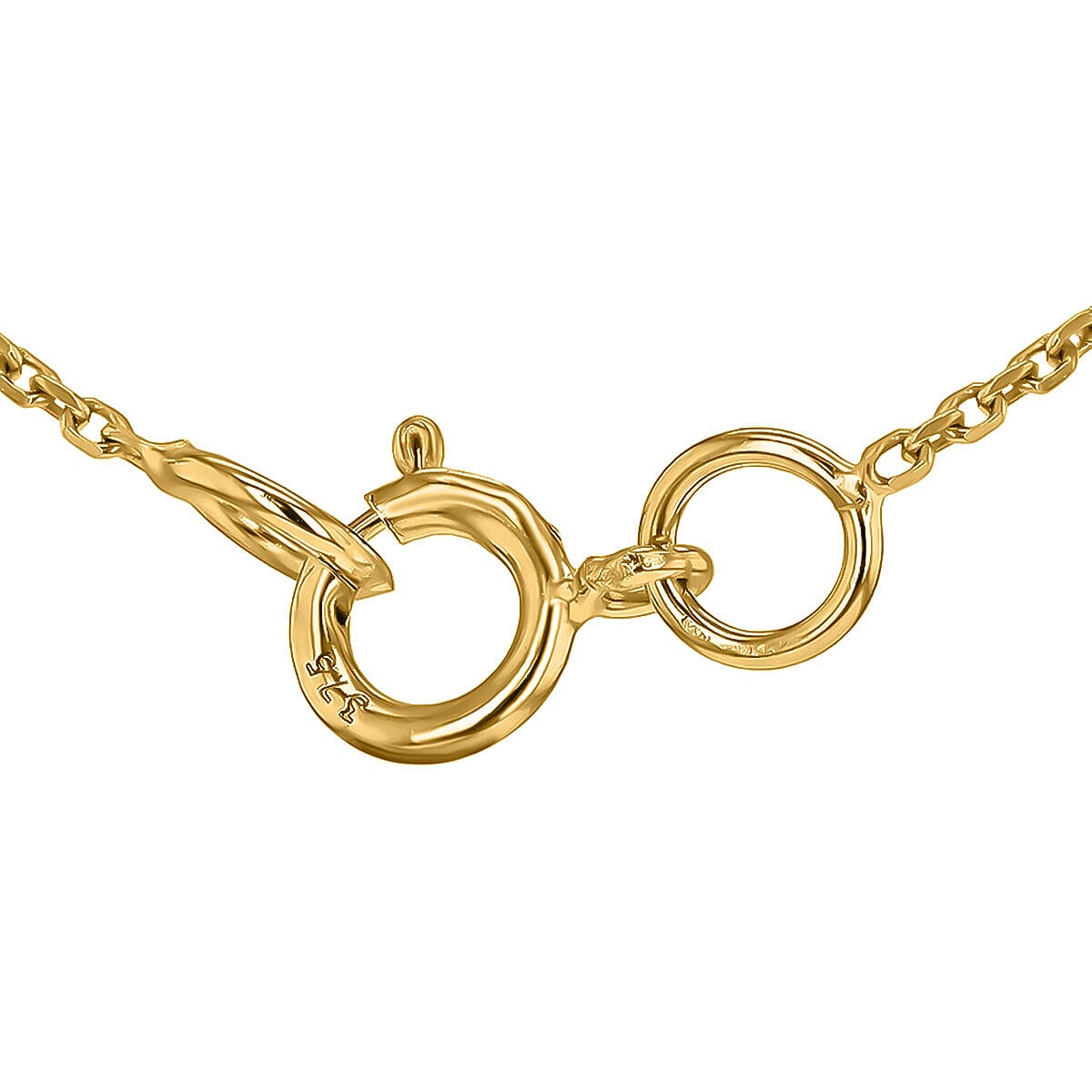 9K Yellow and White Gold With VS SI Diamond Mini Initial 'X' Necklace 17 Inch 7212249 4