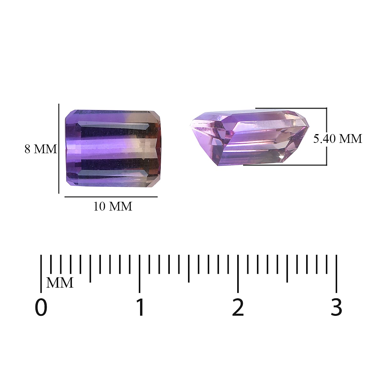 A Grade Loose Gem Ametrine With A Gift Box 6191841 3