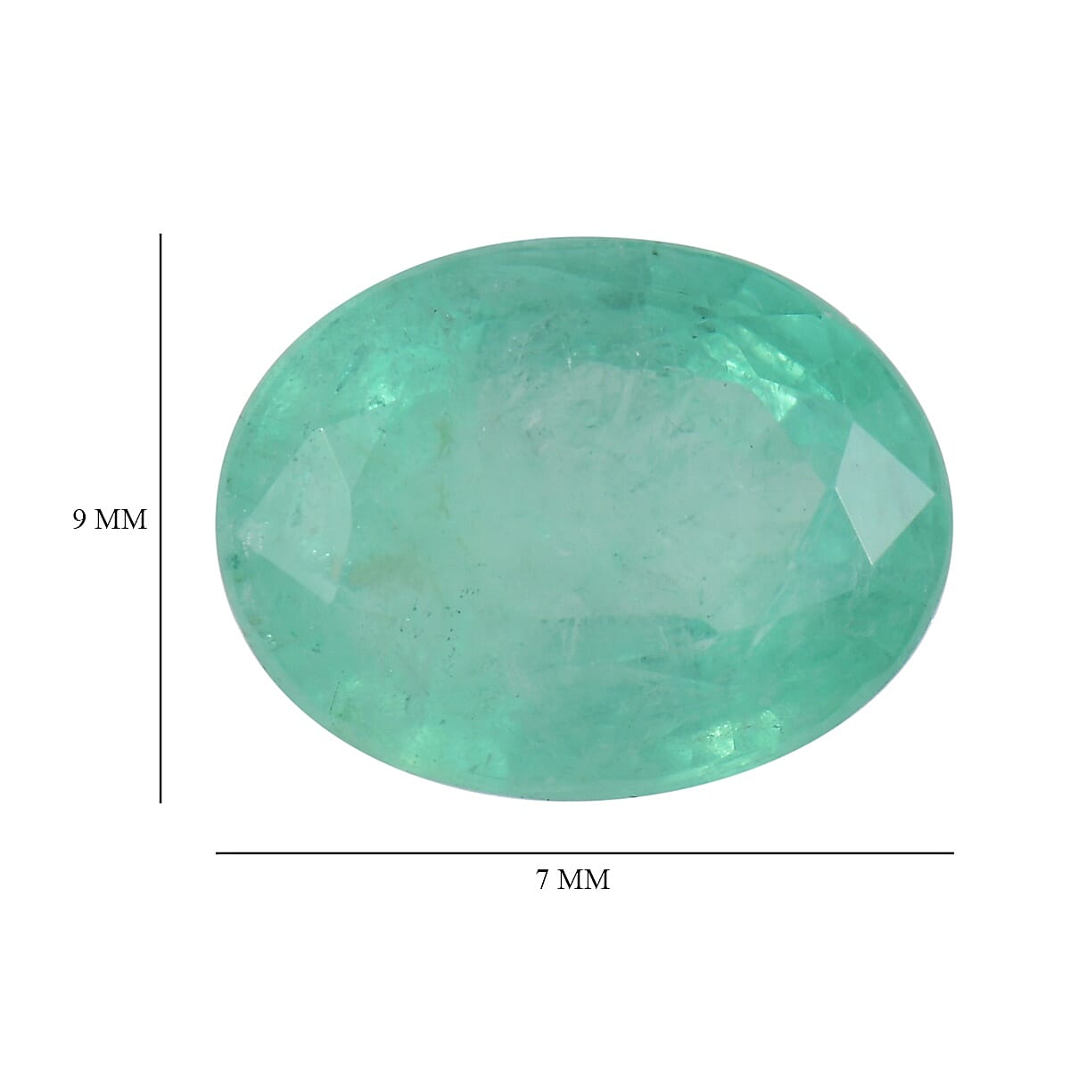 AA Colombian Emerald Oval 8.90x6.73x4.23 Faceted 1.50 CtsÂ  6050125 4