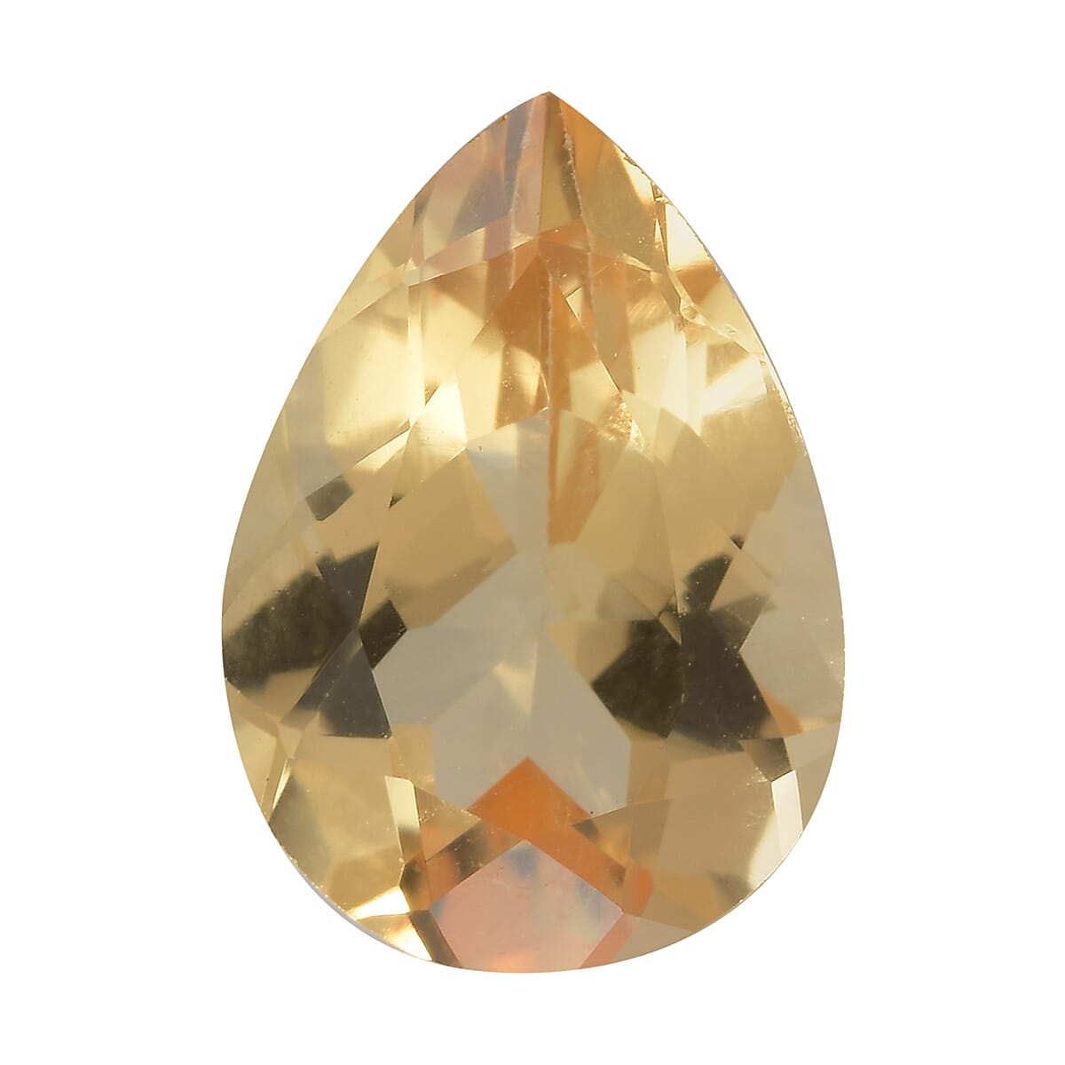 AA Imperial Topaz Pear 9.99x7.21x4.82 Faceted 1.95 Cts 6050182 0