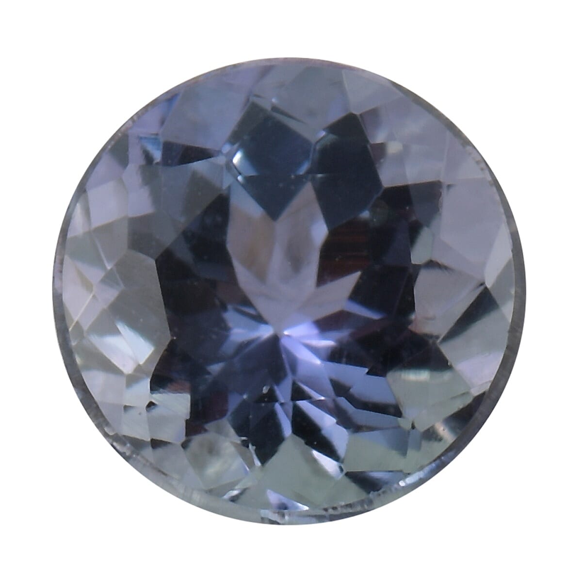 AA Peacock Tanzanite Round 6 Faceted 0.78 CtsÂ  6050294 0