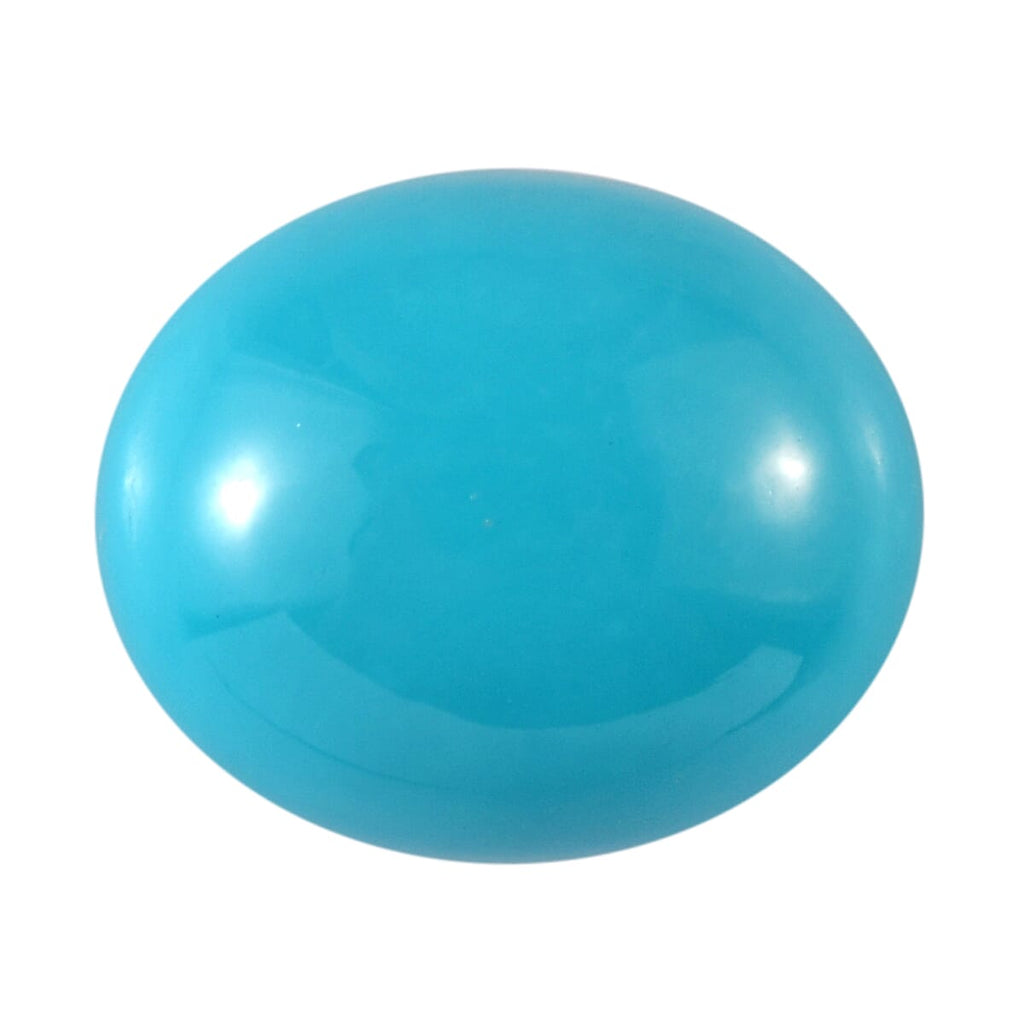 AA Quality Sleeping Beauty Turquoise Oval 12x10 mm 4.56 Ct