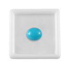 AA Quality Sleeping Beauty Turquoise Oval 12x10 mm 4.56 Ct