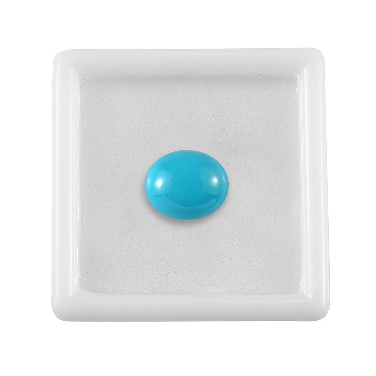 AA Quality Sleeping Beauty Turquoise Oval 12x10 mm 4.56 Ct 7250099 4
