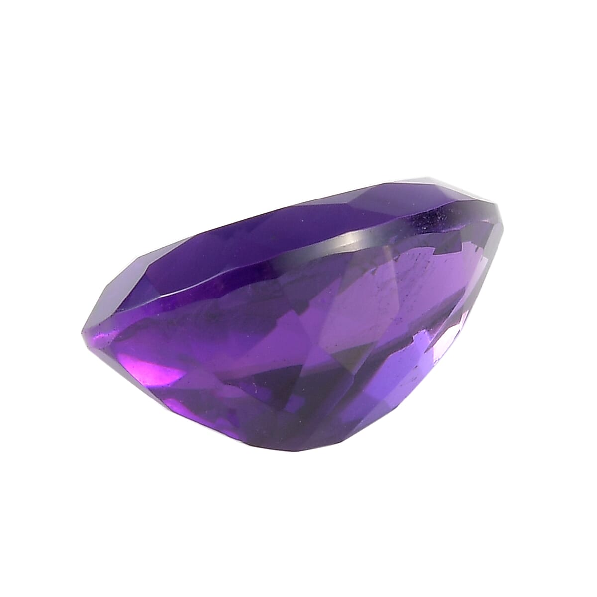AAA African Amethyst Pear 14.22x10.19x6.86 Faceted 4.23 Cts 6050088 1