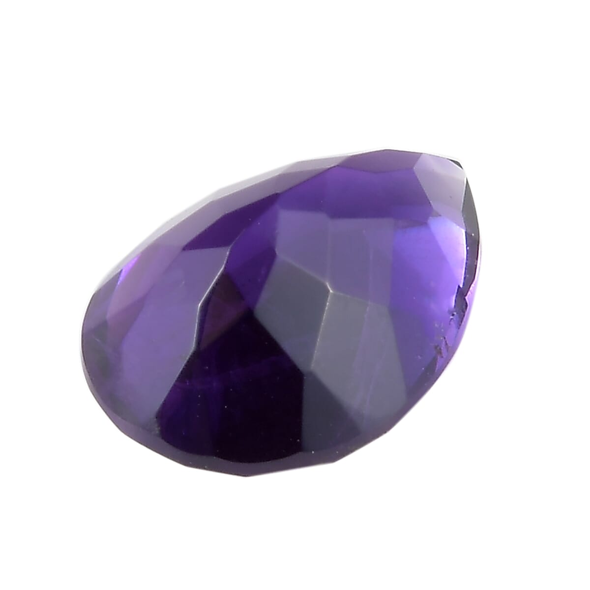 AAA African Amethyst Pear 14.22x10.19x6.86 Faceted 4.23 Cts 6050088 2