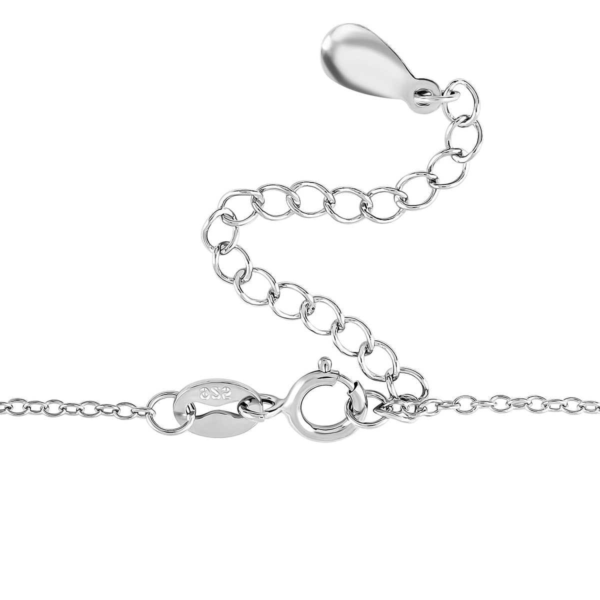 AAA Gemfields Emerald Pendant with Chain (Size 18 -2 Extender) with Spring Ring Clasp in Rhodium Overlay Sterling Silver 7527204 5