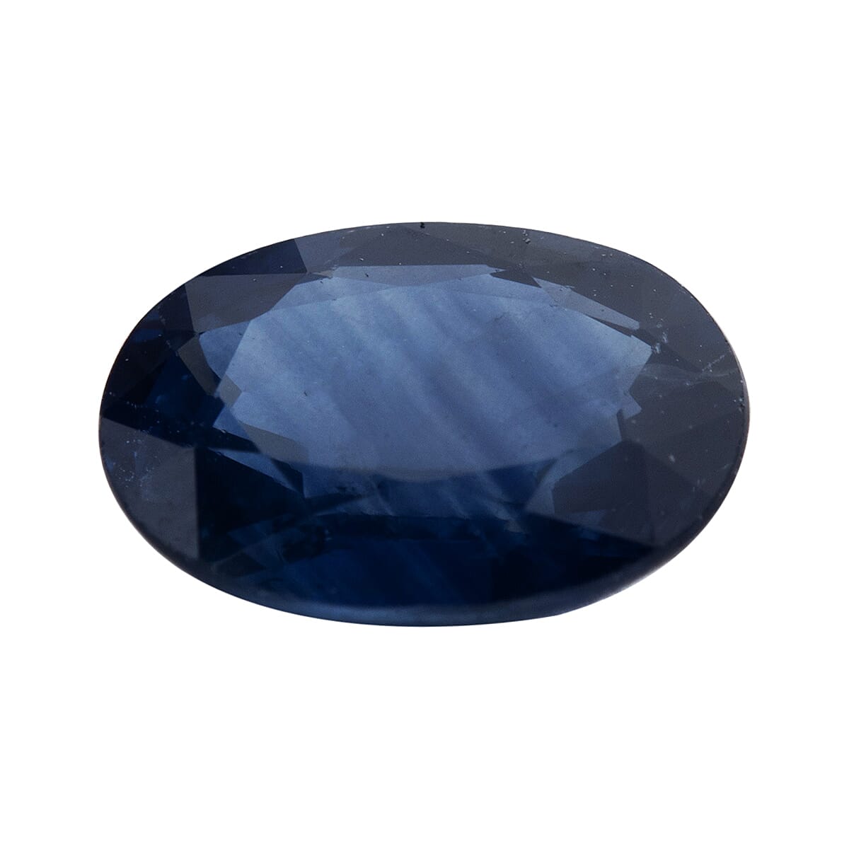 AAA Kanchanaburi Blue Sapphire Loose Gemstone in Oval Shape (7x5mm) 1 Ct. 8054745 0