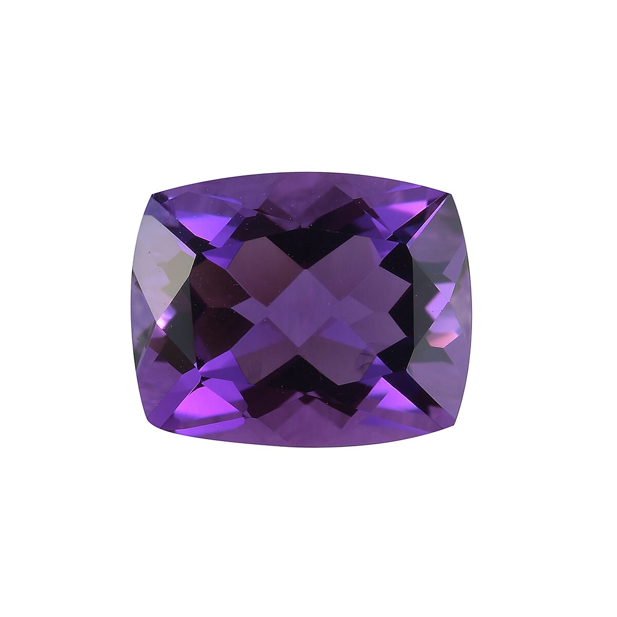 AAA Mashamba Amethyst Cushion 10.15x8.17x5.95 Faceted 2.50 Cts 6050133 0