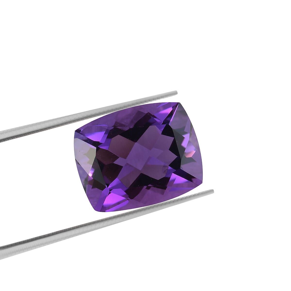 AAA Mashamba Amethyst Cushion 10.15x8.17x5.95 Faceted 2.50 Cts 6050133 3