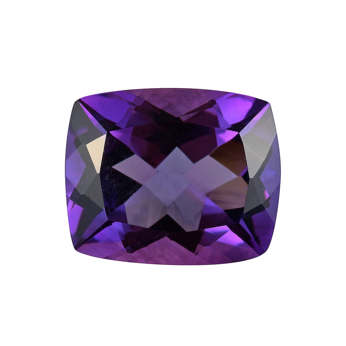AAA Mashamba Amethyst Cushion 10.99x8.88x5.45 Faceted 3.30 Cts 6050134 0