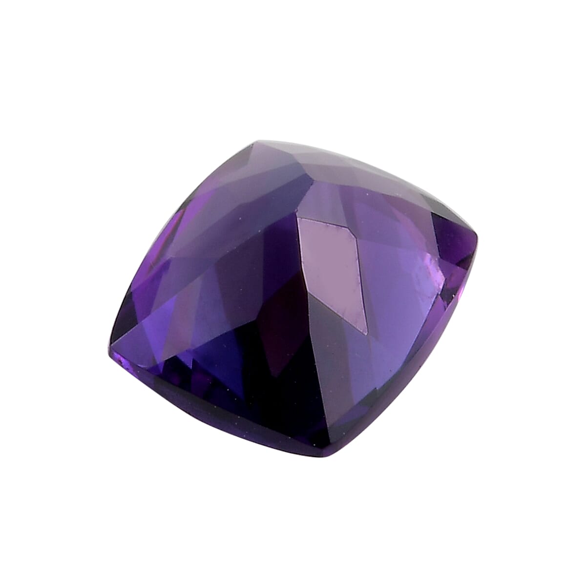 AAA Mashamba Amethyst Cushion 10.99x8.88x5.45 Faceted 3.30 Cts 6050134 2