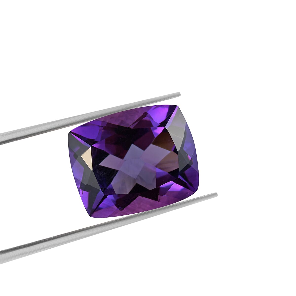 AAA Mashamba Amethyst Cushion 10.99x8.88x5.45 Faceted 3.30 Cts 6050134 3