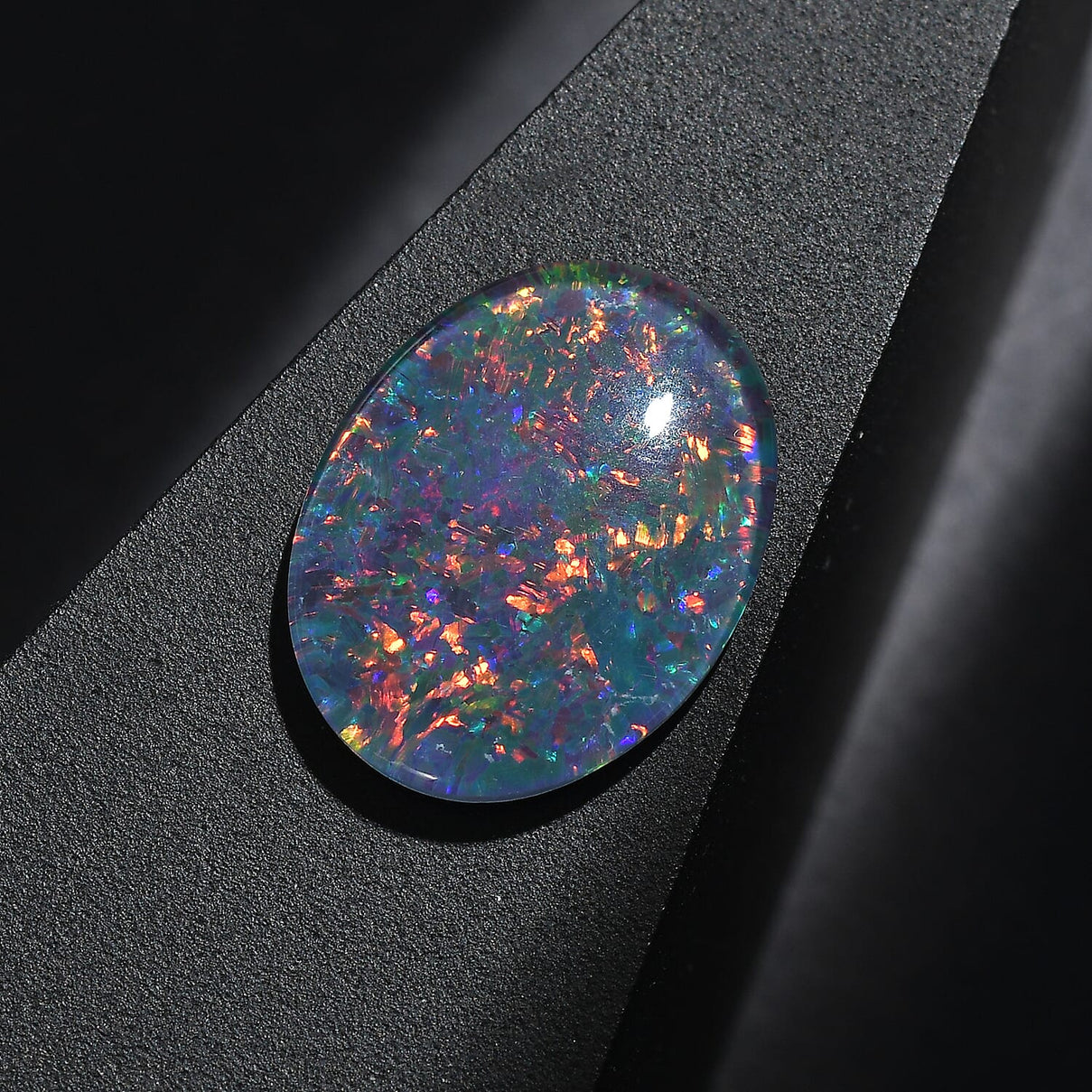 AAAA Australian Opal Triplet Oval Shape Gemstone 8.25 Ct. 8130010 1