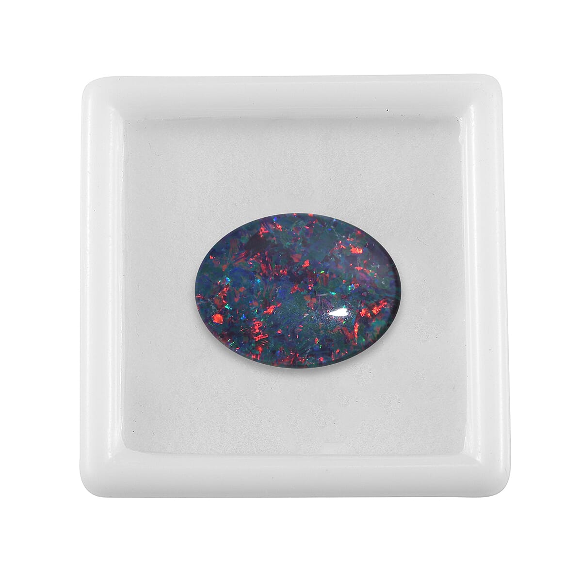 AAAA Australian Opal Triplet Oval Shape Gemstone 8.25 Ct. 8130010 3
