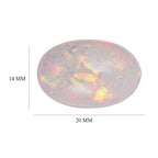 AAAA Ethiopian Opal Oval Free Size Varies. 9.63 Ct.