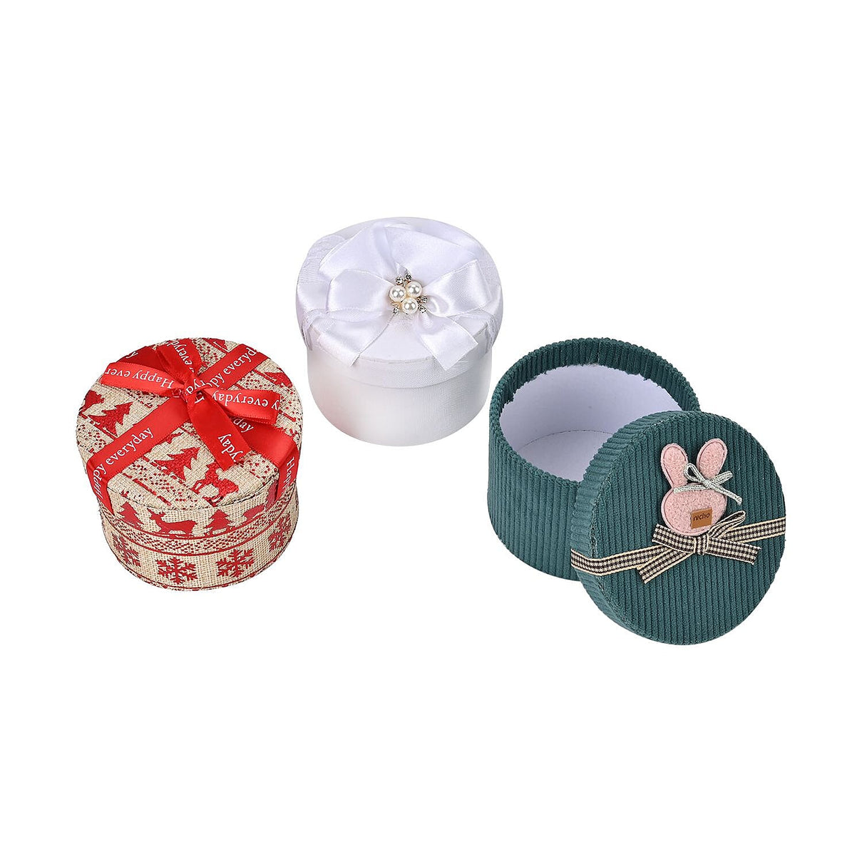 Set of 6 Pieces Round Gift Box 7567201 6