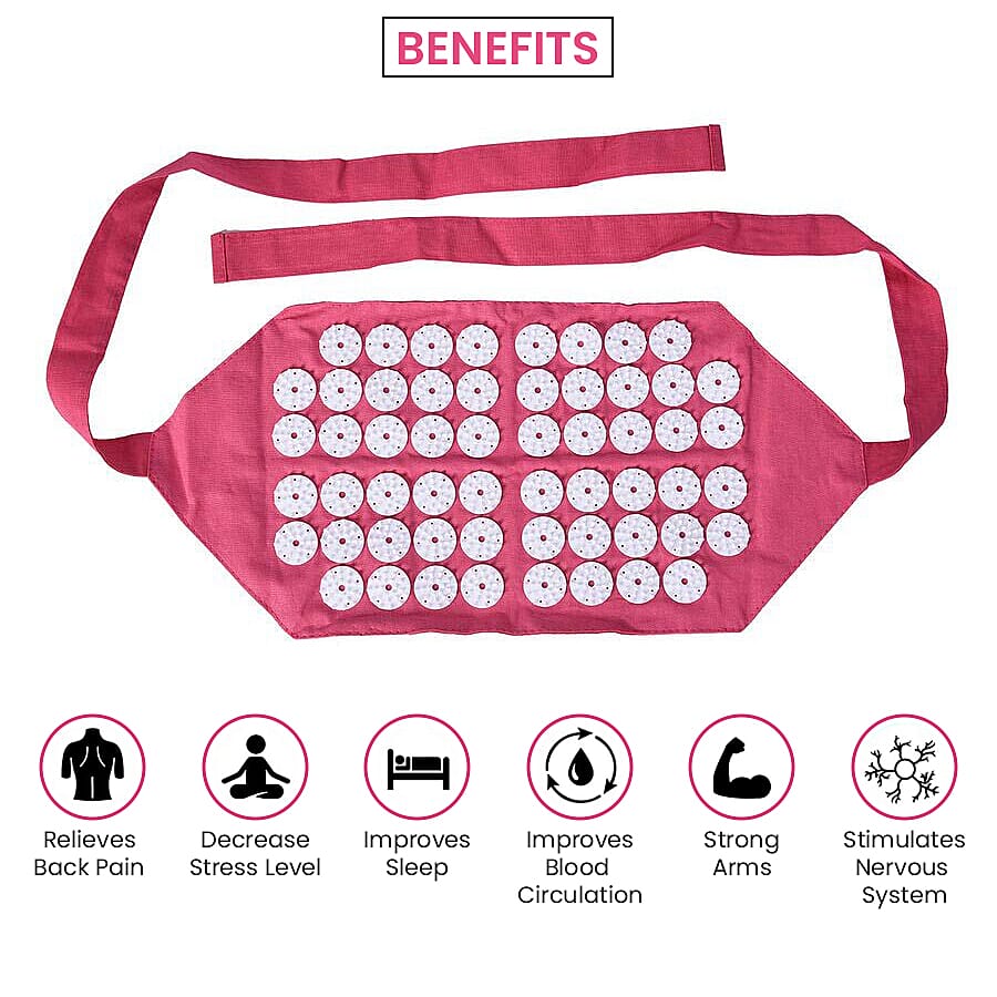 Acupressure Belt - Pink and White 3591565 4