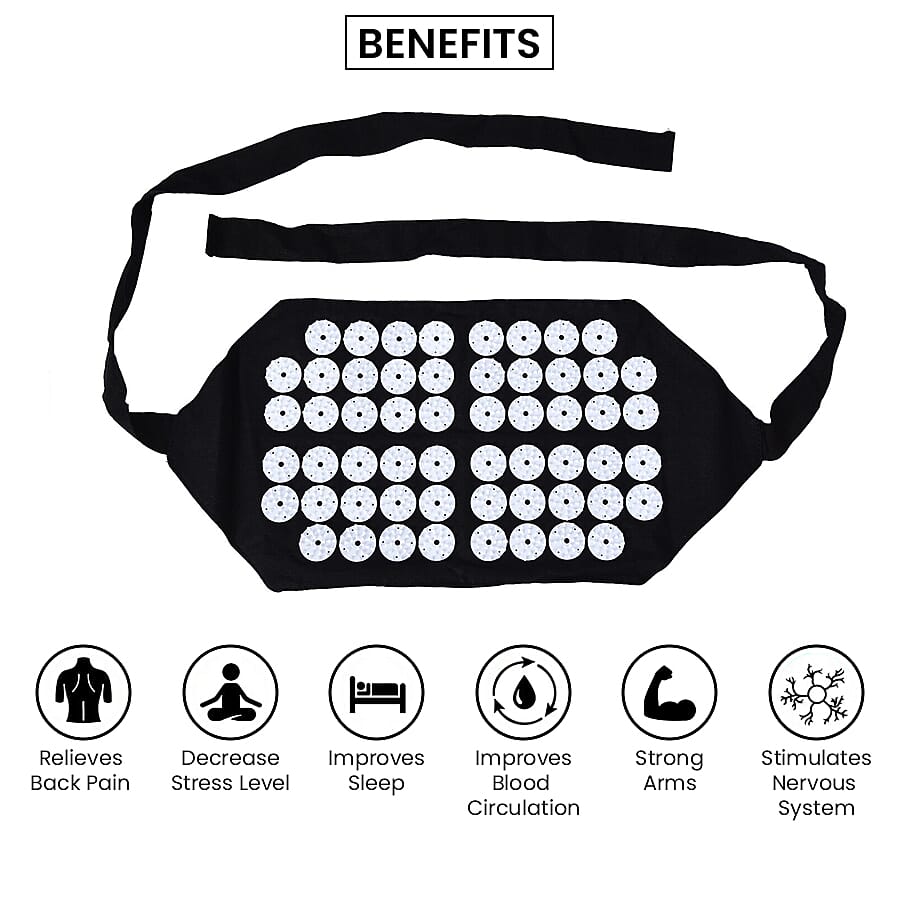 Acupressure Belt - Pink and White 3591567 3