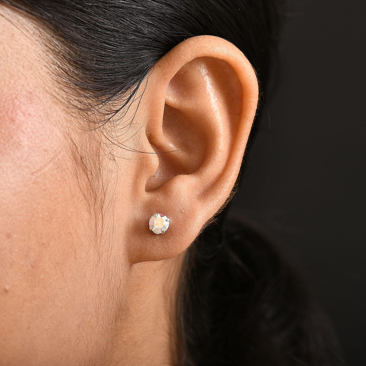 Biggest Close Out Deal- AB Swarovski Crystal Stud in Sterling Silver V32699608 3