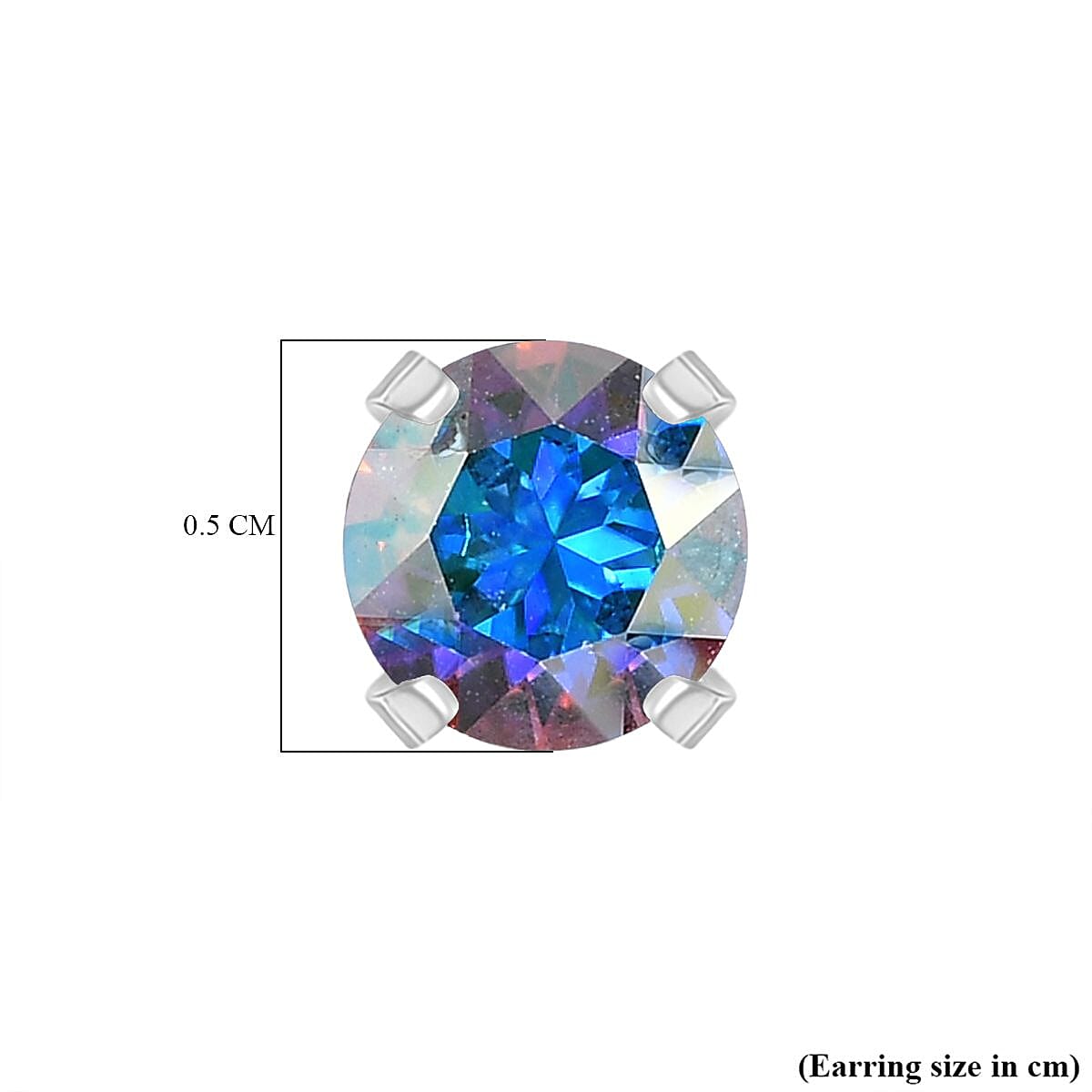 Biggest Close Out Deal- AB Swarovski Crystal Stud in Sterling Silver V32699608 5