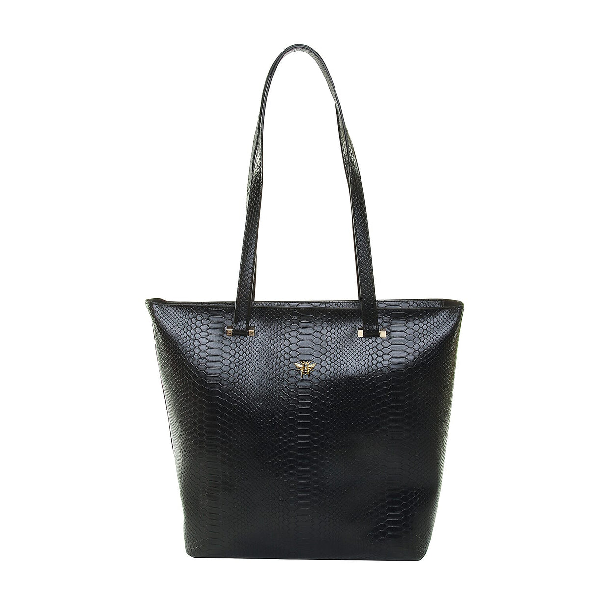 ALICE WHEELER Knightsbridge Snake Pattern Tote Bag - Grey 8945254 0