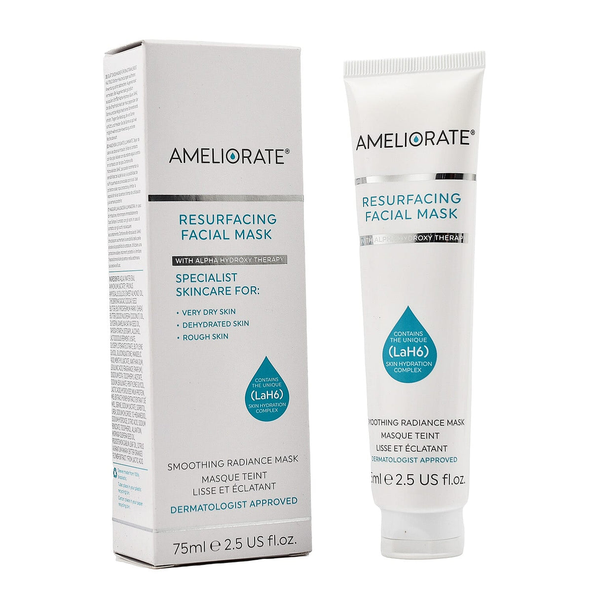 AMELIORATE Resurfacing Facial Mask - 75ml 7816385 1