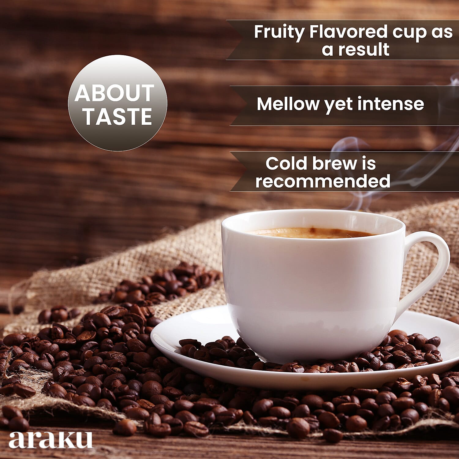 ARAKU Arabica Ground Coffee - Signature (250g) 7320329 4