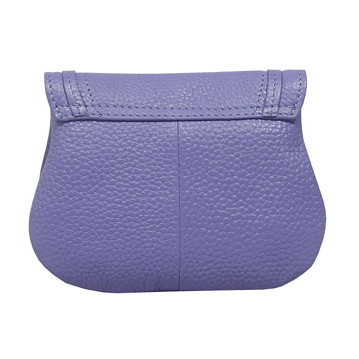 ASSOTS LONDON 100% Genuine Leather Purse with Magnetic Closure  - Violet Blue 8715949 1