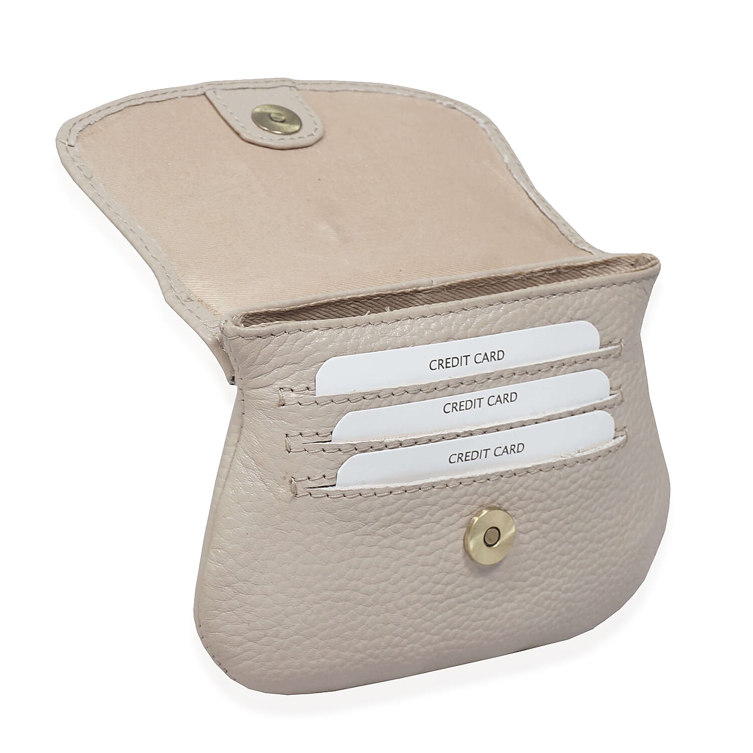 ASSOTS LONDON Carmel 100% Genuine Leather Purse with Magnetic Closure - Light Pink 7079591 3