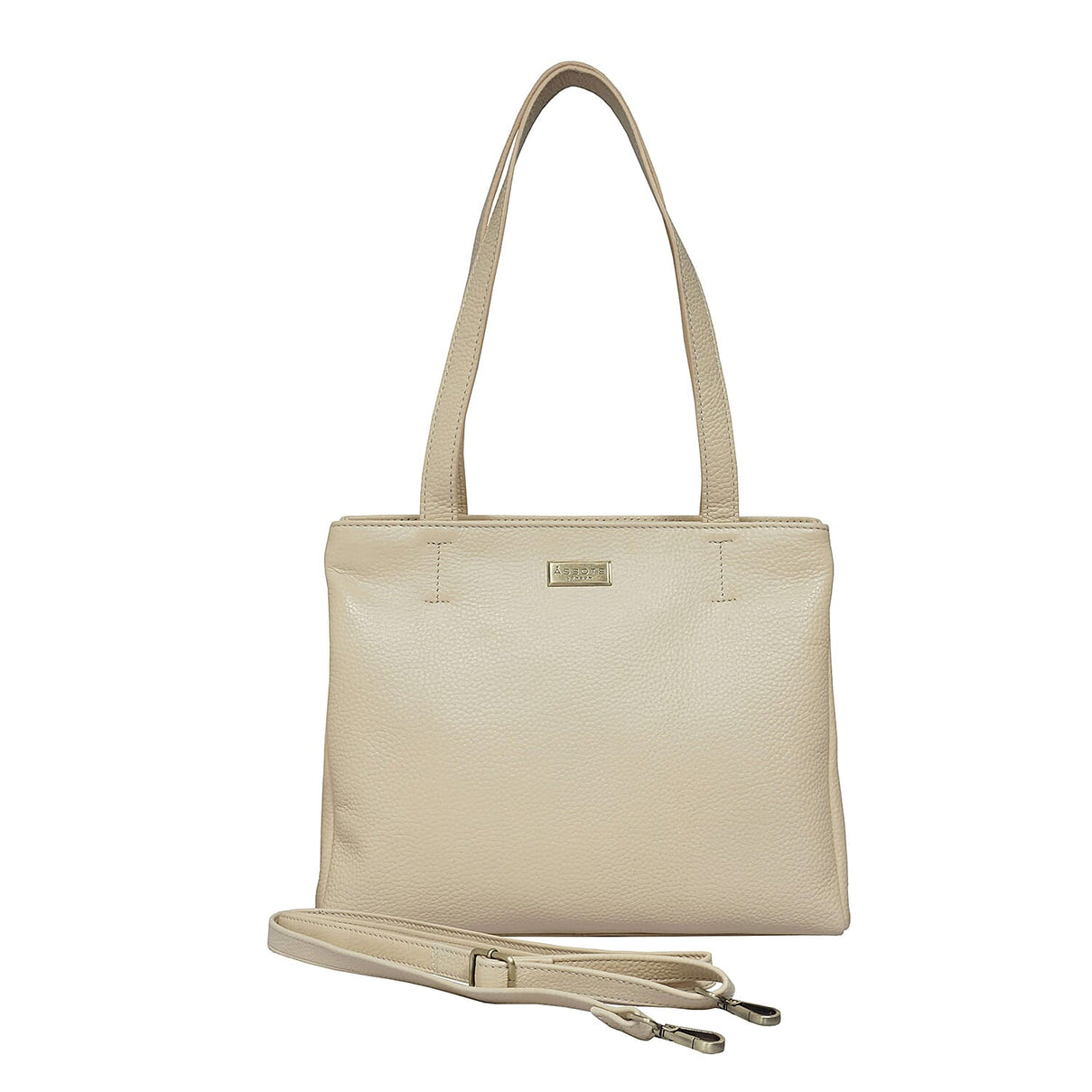 Assots London Debra Genuine Pebble Grain leather Shoulder Handbag 6347622 2