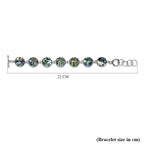 Abalone Shell Bracelet with T- bar clasp