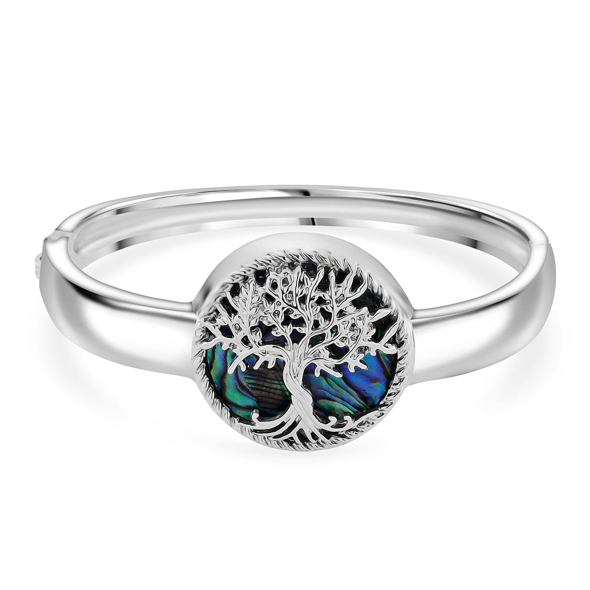 Tree of Life Collection - Abalone Shell Cuff Bangle (Size 7.5) 8275483 0