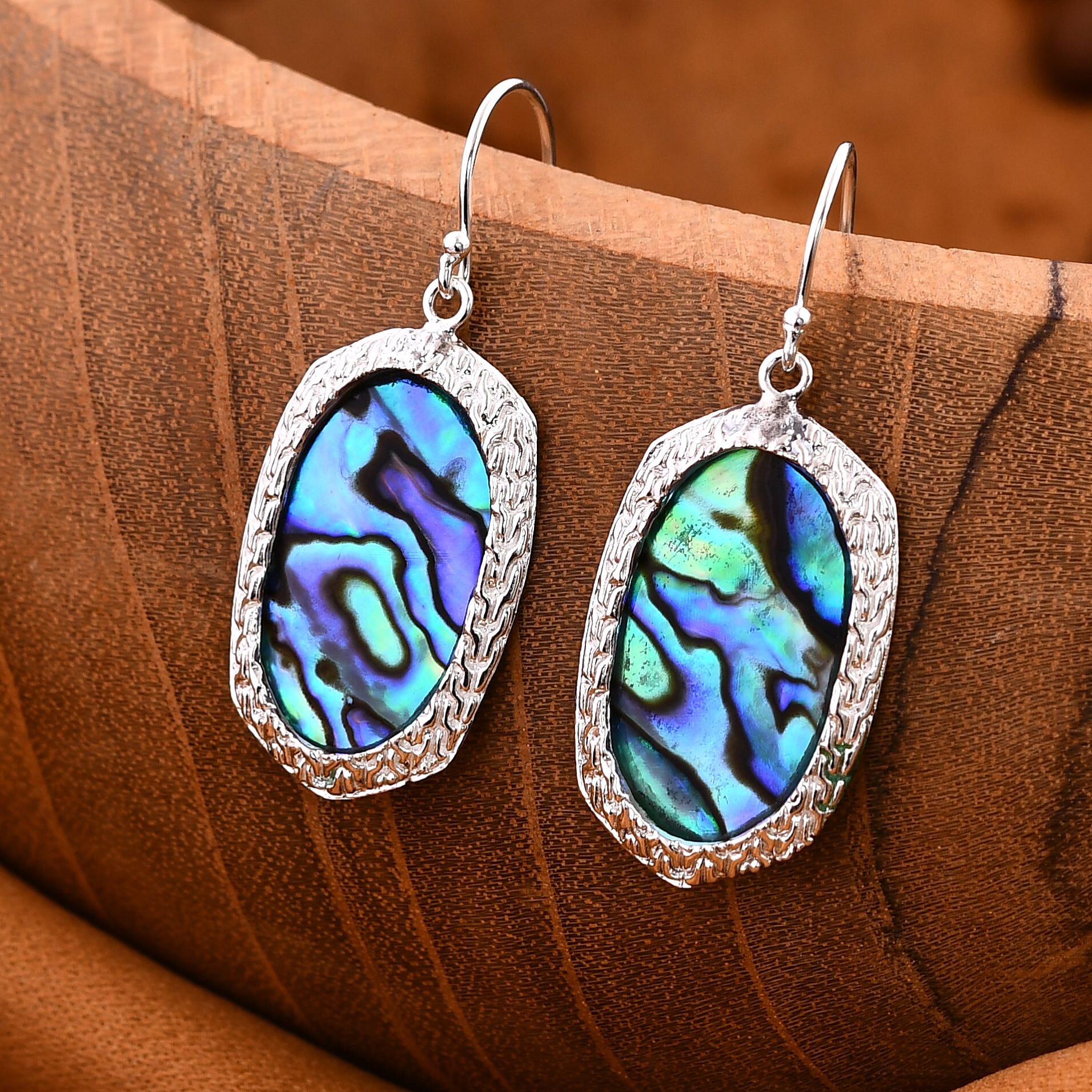 Abalone Shell Sterling Silver Ocean-Inspired Earring 7733034 2
