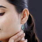 Abalone Shell Sterling Silver Ocean-Inspired Earring