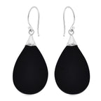 Abalone Shell Hook Earring in Sterling Silver