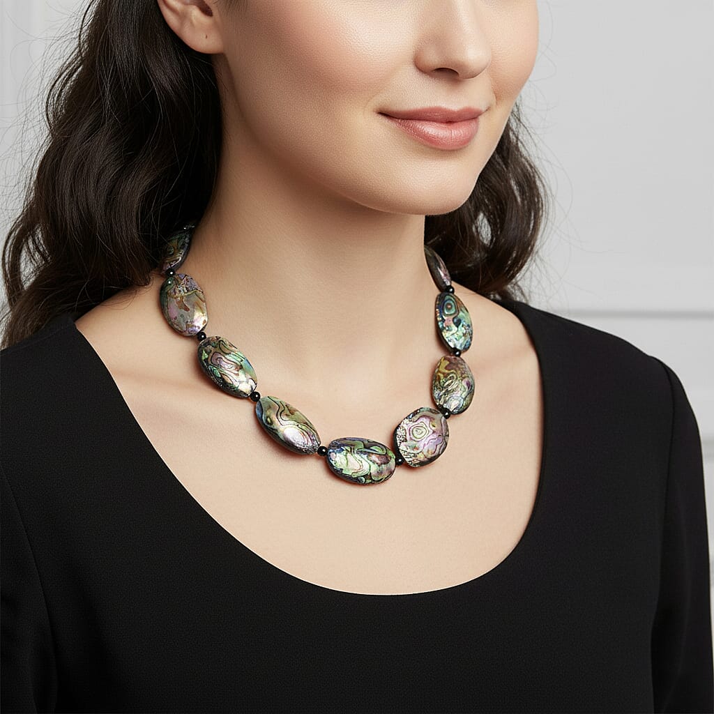 Abalone Shell Necklace 150.00 Ct. 8238775 3