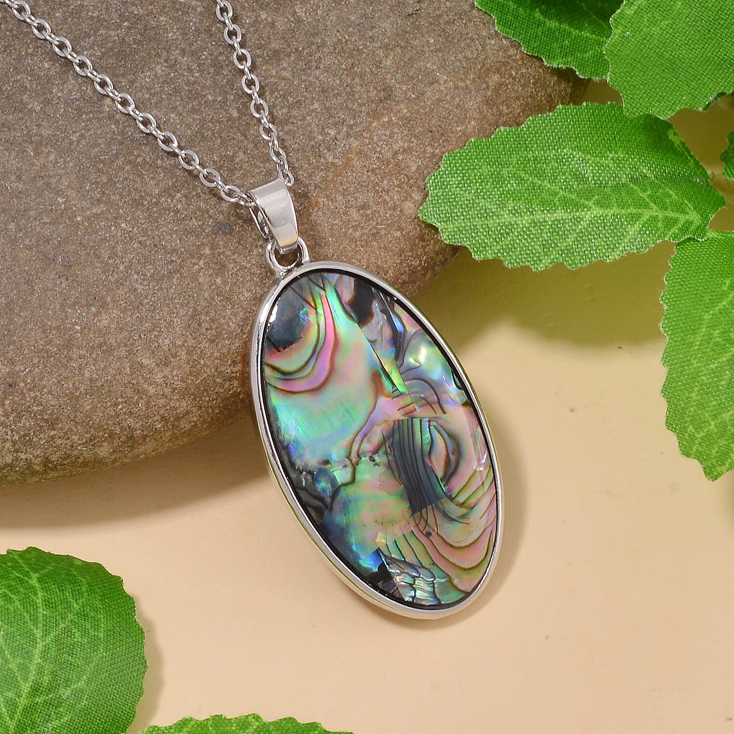 Abalone Shell Necklace (Size 20) 7810804 1