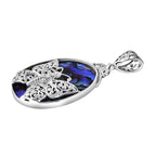 Royal Bali Collection - Abalone Shell Pendant Sterling Silver, Silver Wt. 4.34 Gms.