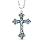 Abalone Shell Pendant with Chain (Size 24)