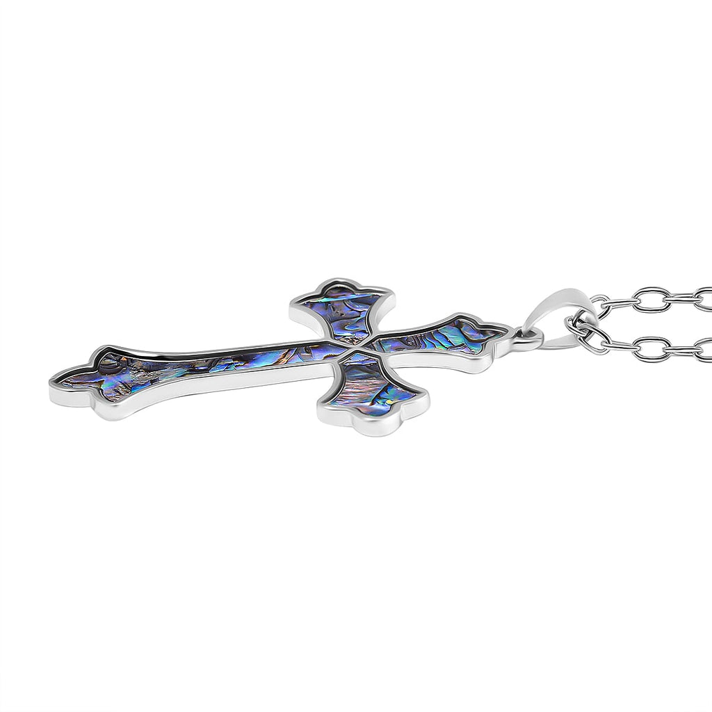Abalone Shell Pendant with Chain (Size 24)