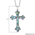 Abalone Shell Pendant with Chain (Size 24)