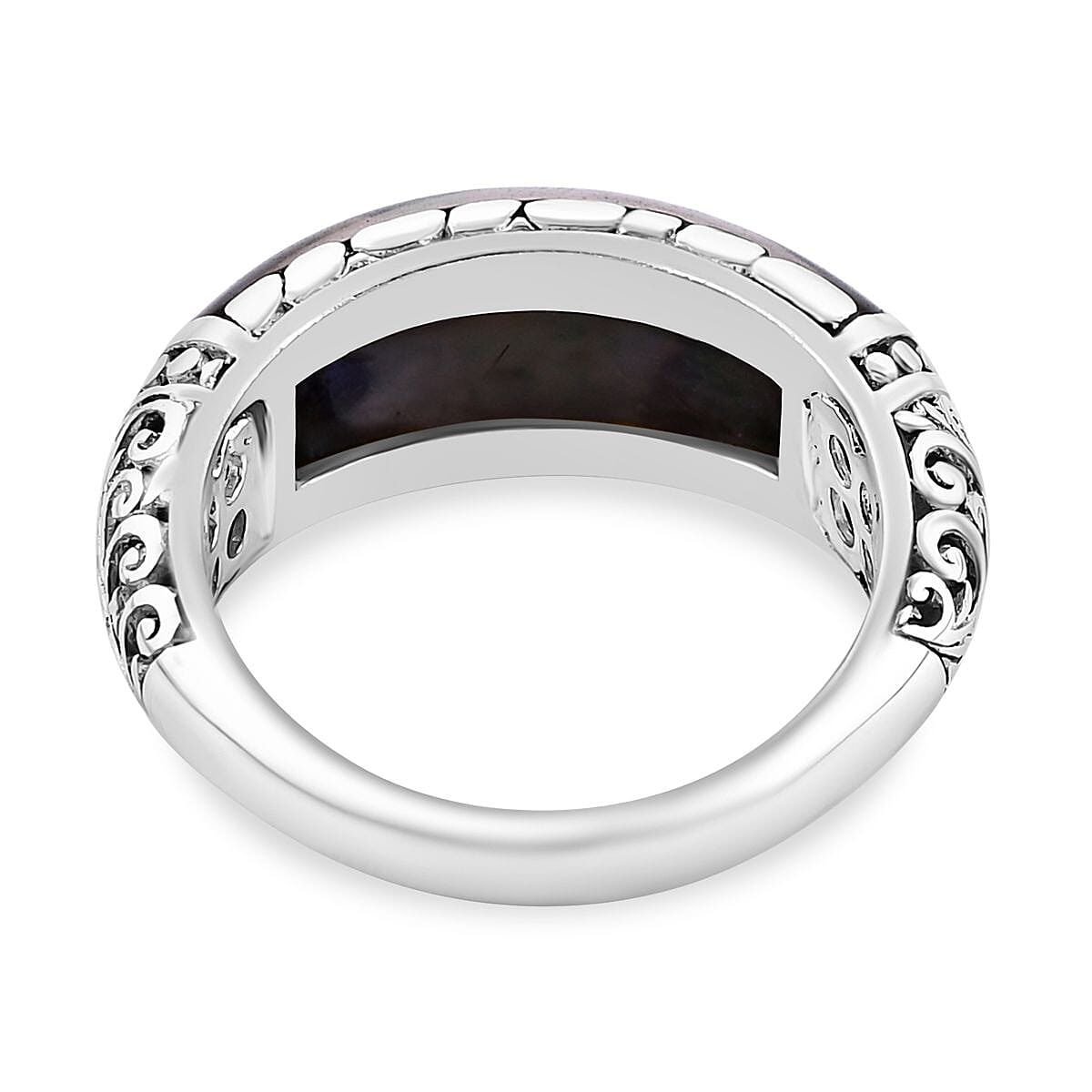 Abalone Shell  Ring in Sterling Silver, Silver Wt. 5.2 Gms  0.010  Ct. 7768501 4