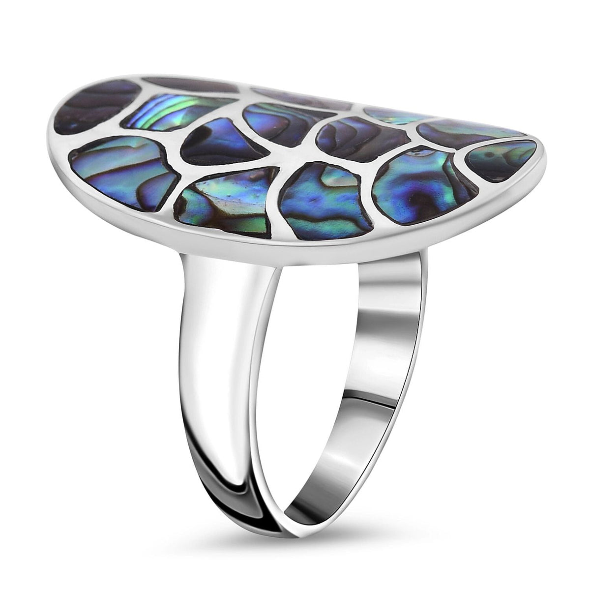 Abalone Shell  Ring  Sterling Silver 24.00 ct  24.000  Ct. 7656645 3