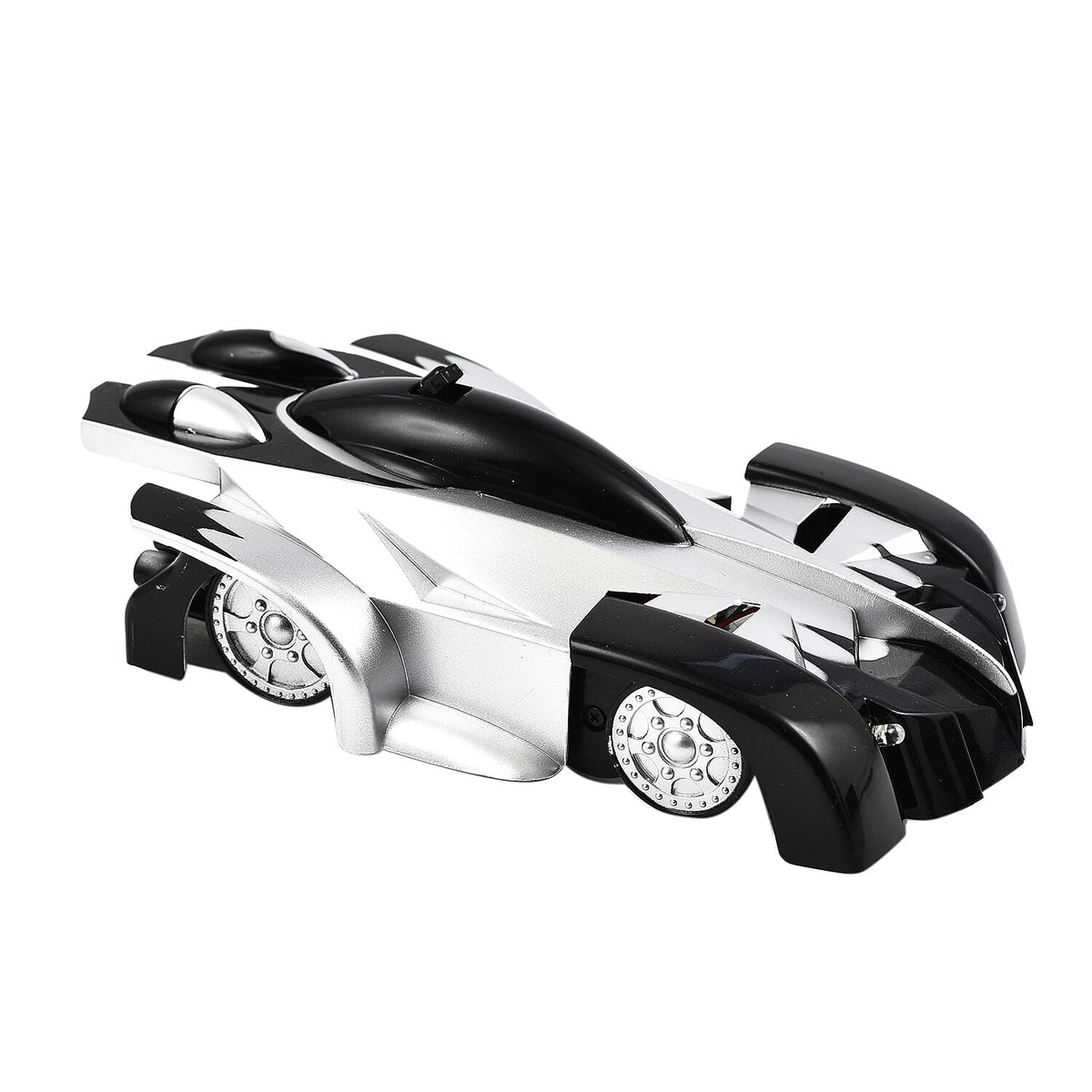 CHENBAI Remote Control Rechargeable Wall Climbing Toy Car with 360 Degree Rotation &amp; LED Lights - Black &amp; White 7681974 1