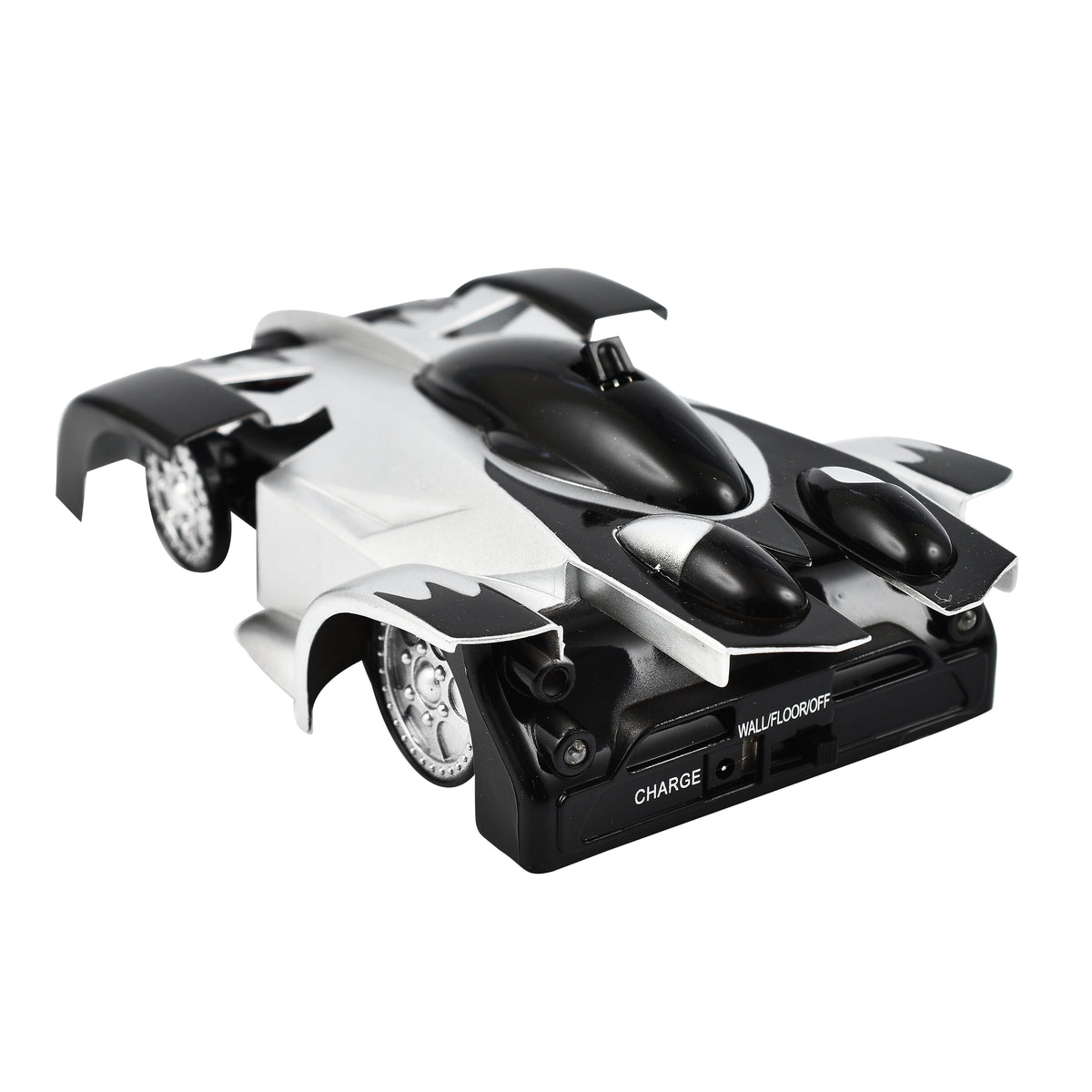 CHENBAI Remote Control Rechargeable Wall Climbing Toy Car with 360 Degree Rotation &amp; LED Lights - Black &amp; White 7681974 3
