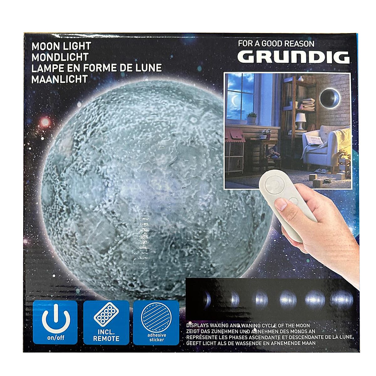 GRUNDIG Hanging Moon Light - Black 7779098 1