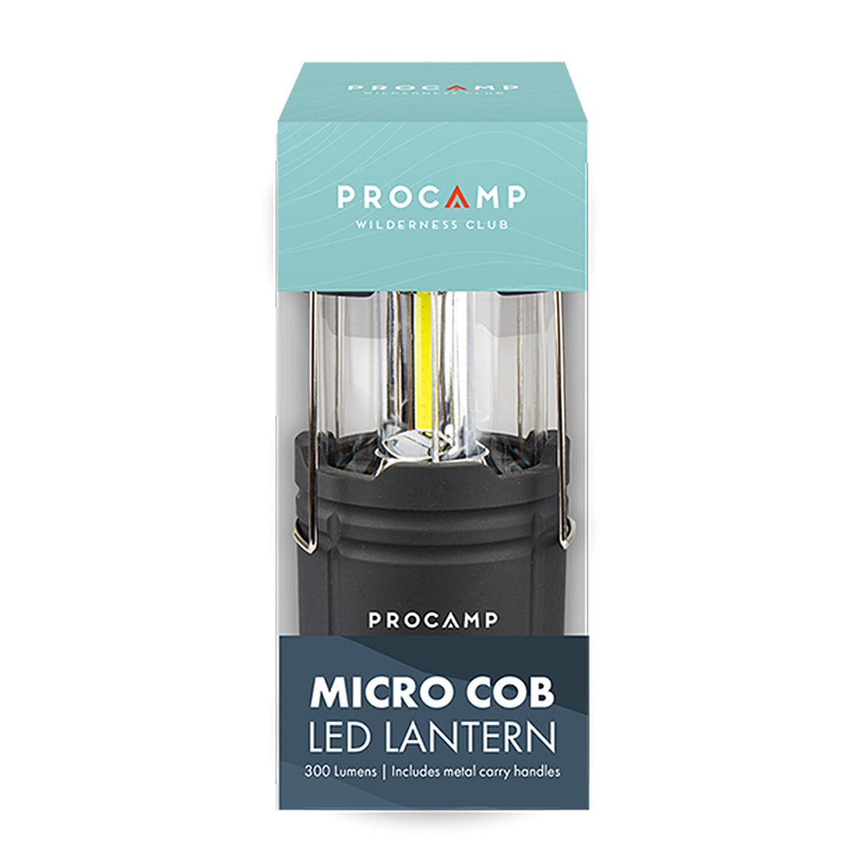 PROCAMP Micro COB 300 Lumen LED Lantern - Black 7793007 0
