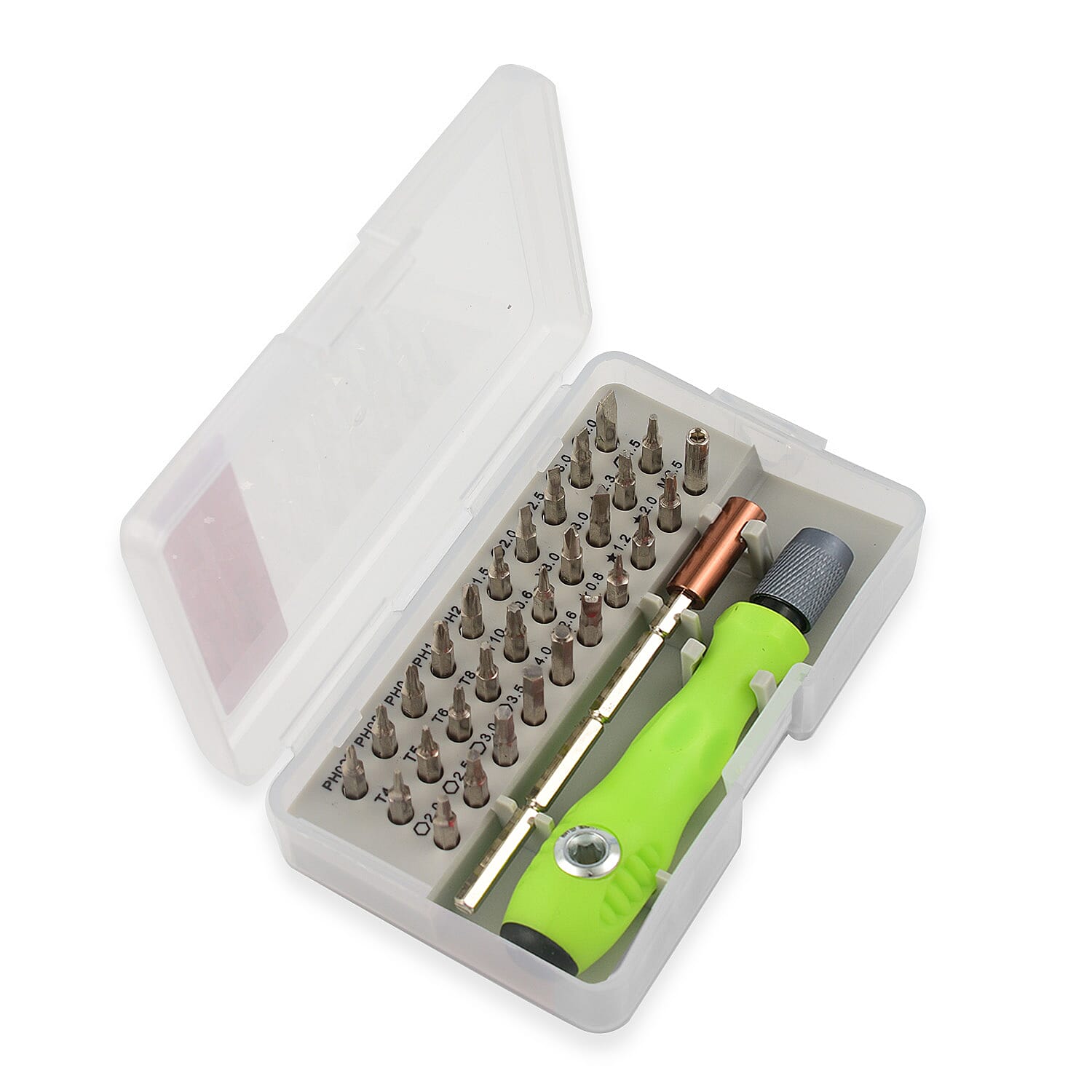32 in 1 multi-purpose screwdriver tool set-Green 7675972 0