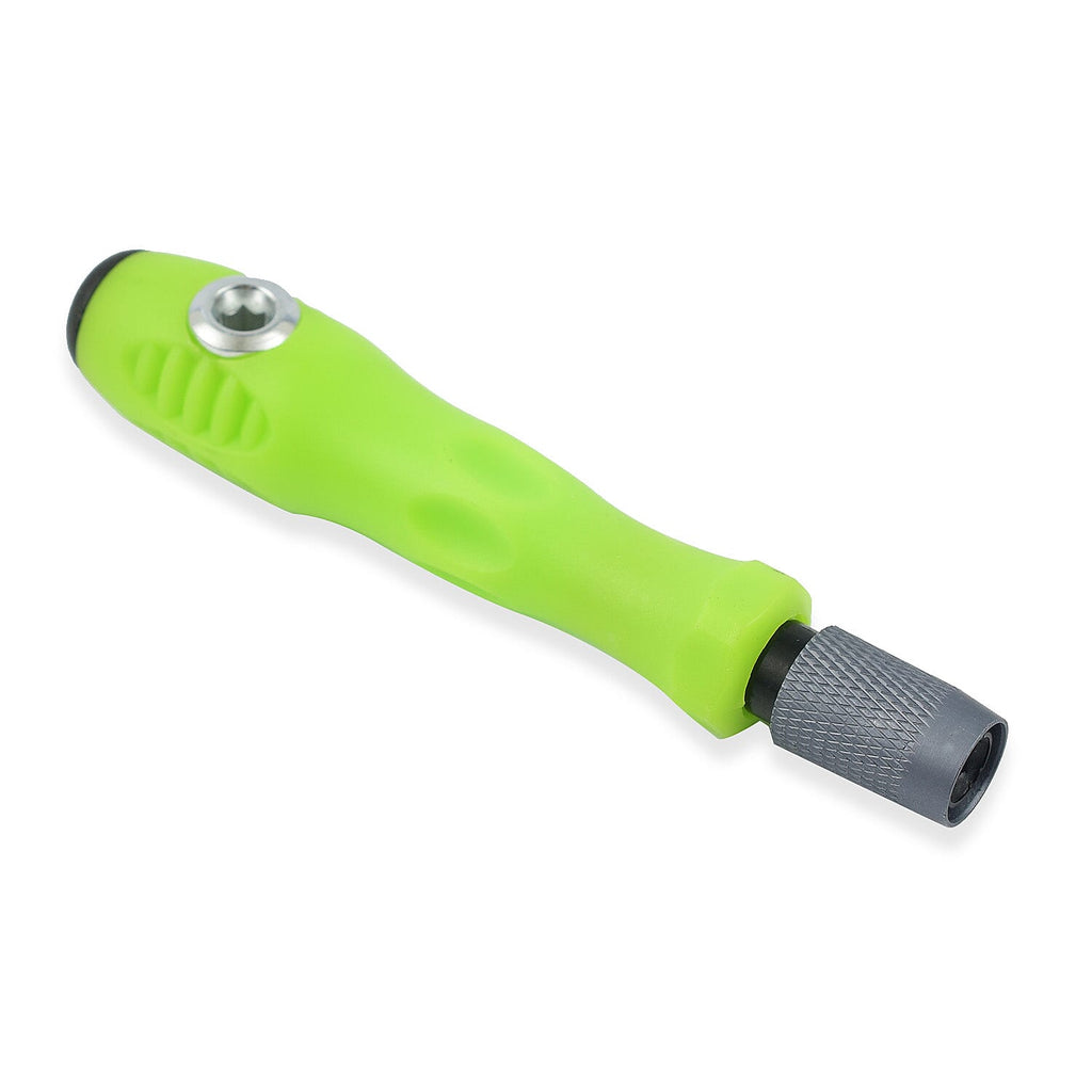 32 in 1 Screwdriver Bits Set with Magnetic Flexible Extension Rod- Green